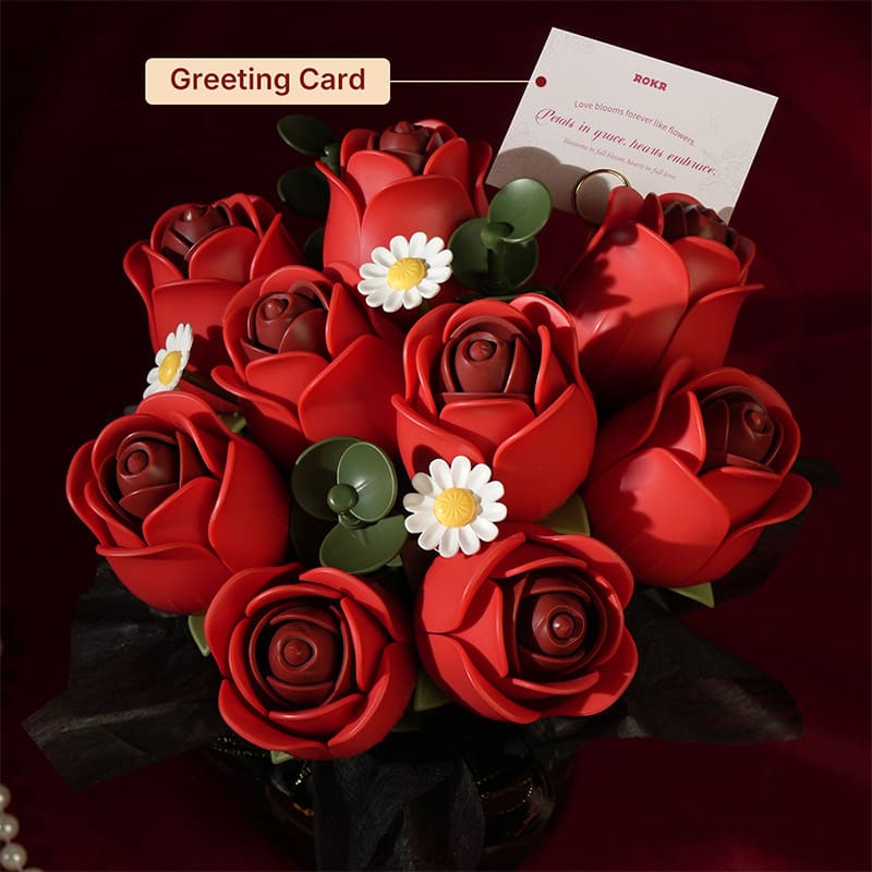 Rosas góticas -  Circus Puzzle Flores 3D