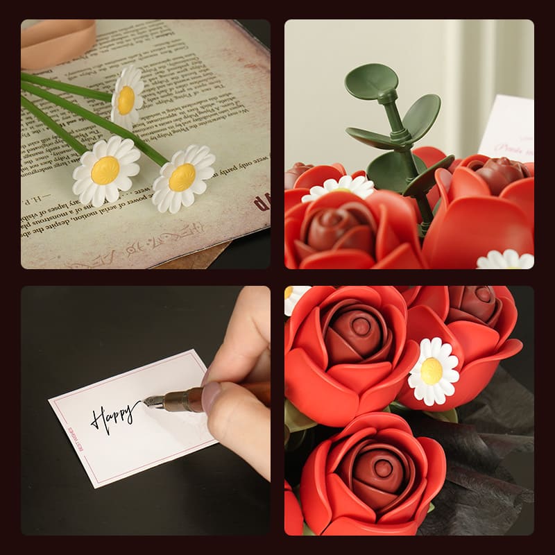 Rosas góticas -  Circus Puzzle Flores 3D